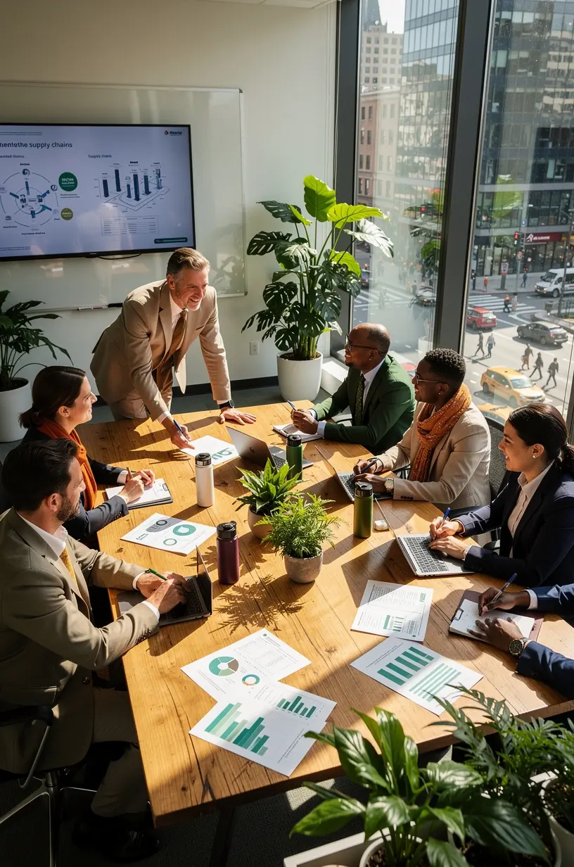 Collaborative strategies for sustainable supply chain practices